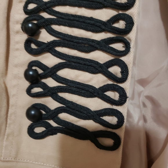 NEW TORRID Women's Beige Military Style Jacket...SIZE:1 - Picture 5 of 15